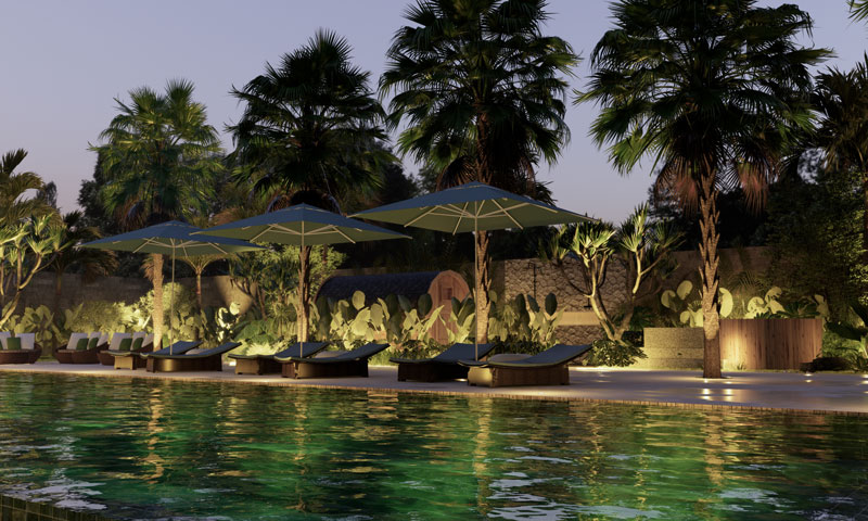 Watermark hotel renovation images