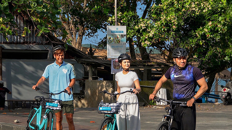 cycling watermark hotel