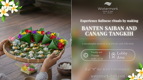 BANTEN SAIBAN & CANANG TANGKIH